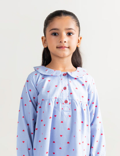 HEART PRINTED CO-ORD SET