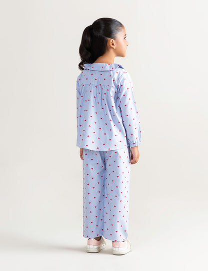 HEART PRINTED CO-ORD SET