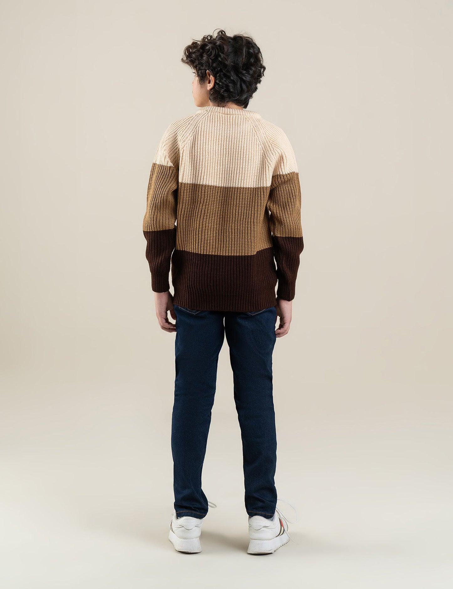 COLOR BLOCK SWEATER