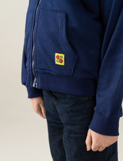 BASIC ZIP-UP HOODIE