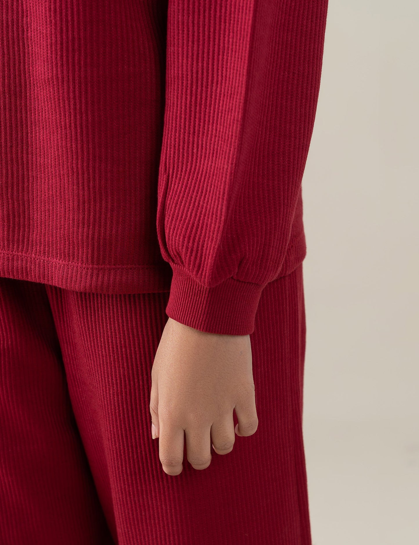 2 PIECE RIBBED SUIT