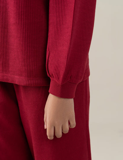 2 PIECE RIBBED SUIT