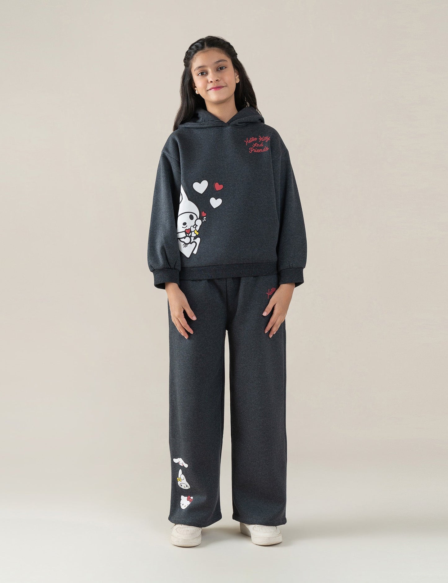 2 PIECE HELLO KITTY & FRIENDS GRAPHIC SUIT