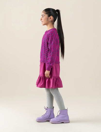 SWEATER KNITTED DRESS