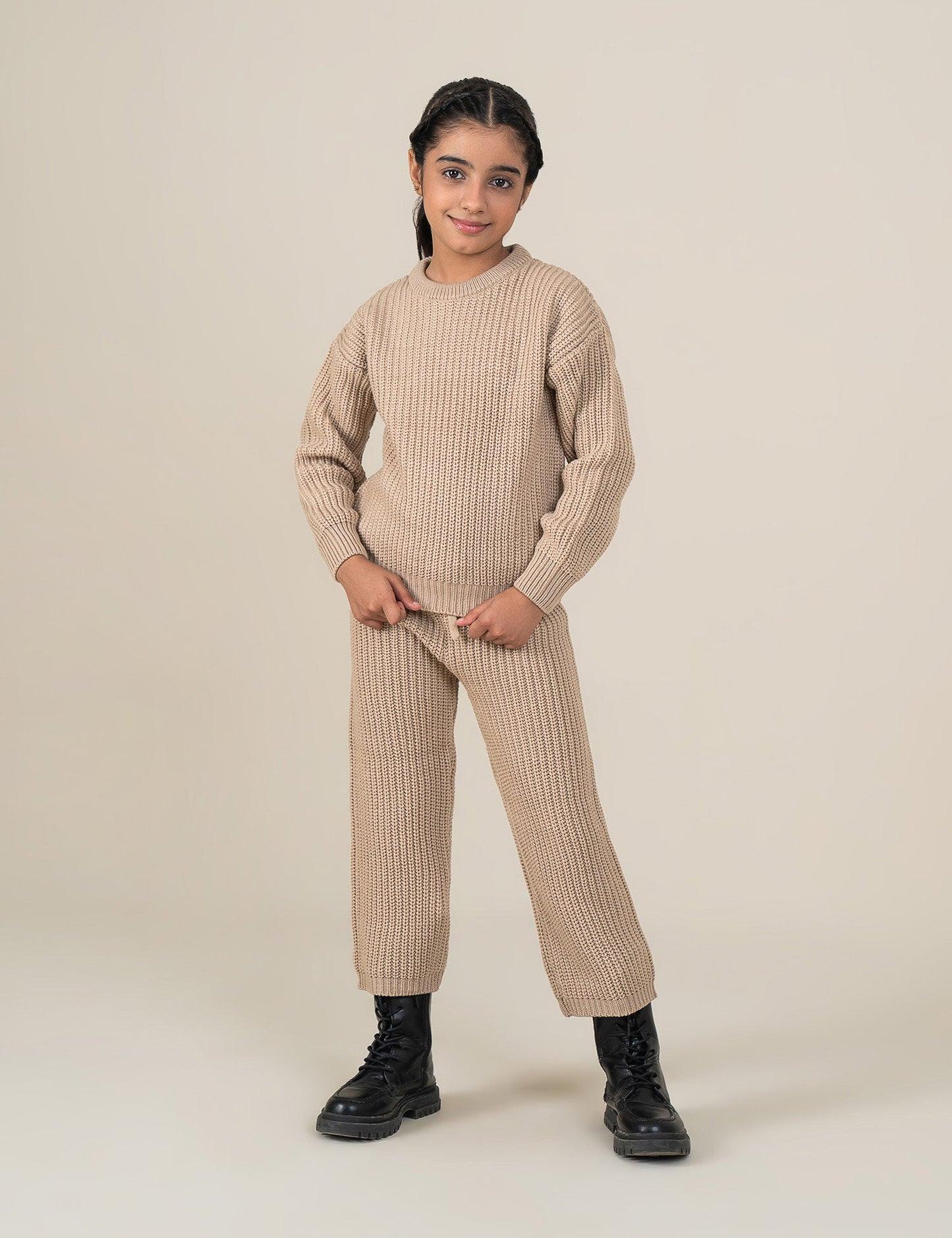 CABLE KNIT SWEATER