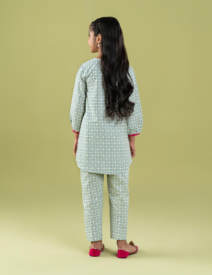 2 PIECE EMBROIDERED SUIT