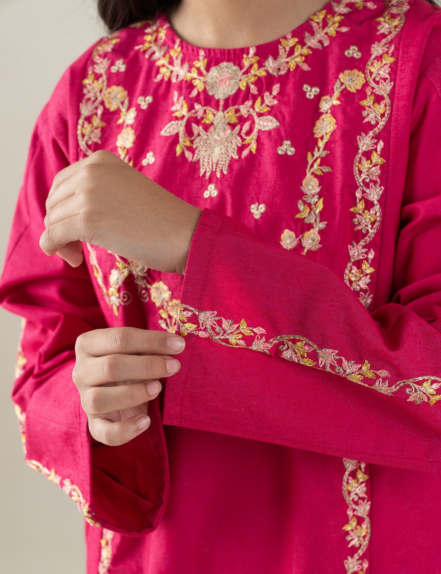 2 PIECE ETHNIC EMBROIDERED SUIT