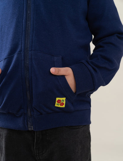 BASIC ZIP-UP HOODIE