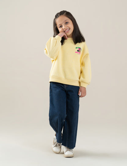 MINNIE MOUSE GRAPHIC SWEATSHIRT