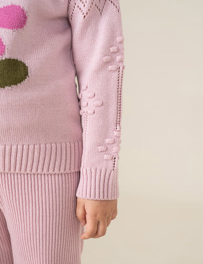 JACQUARD KNIT SWEATER
