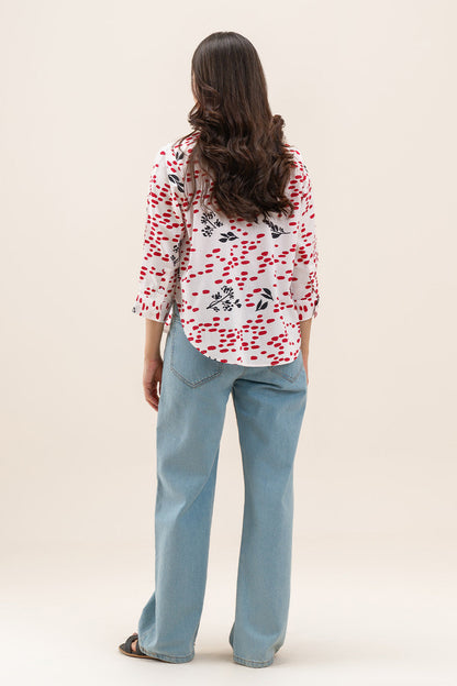 BUTTON-THROUGH SHIRT