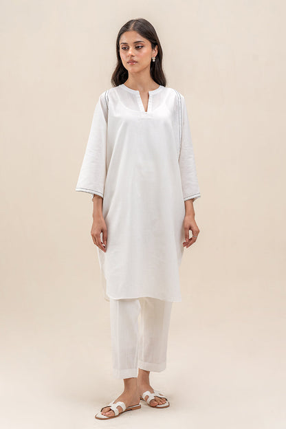 2 PIECE BASIC LINEN SUIT (PRET)