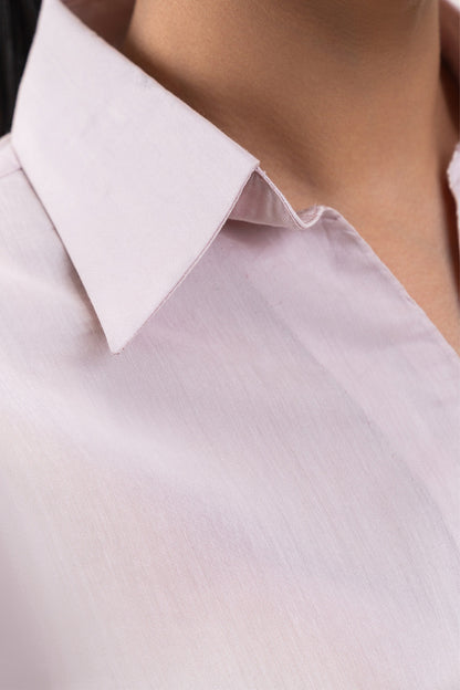 SOLID COLLAR SHIRT