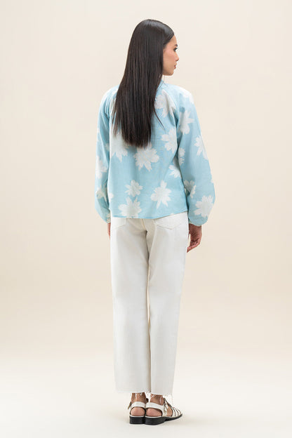 PRINTED FLORAL BLOUSE