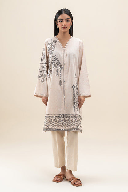 2 PIECE EMBROIDERED MULTI NEPS SUIT (PRET)