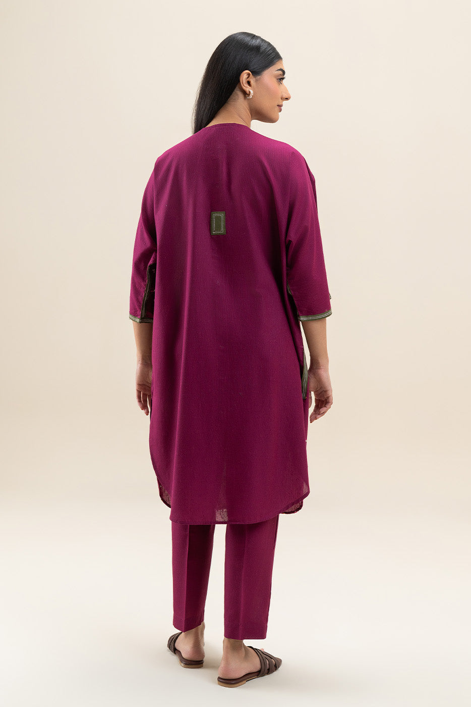 EMBROIDERED NEPS KARNDI SHIRT (PRET)