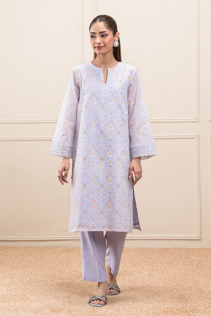 PRINTED PAPER COTTON SHIRT (PRET)