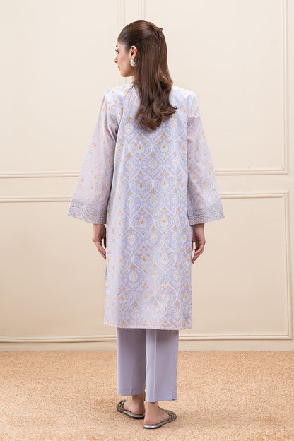PRINTED PAPER COTTON SHIRT (PRET)
