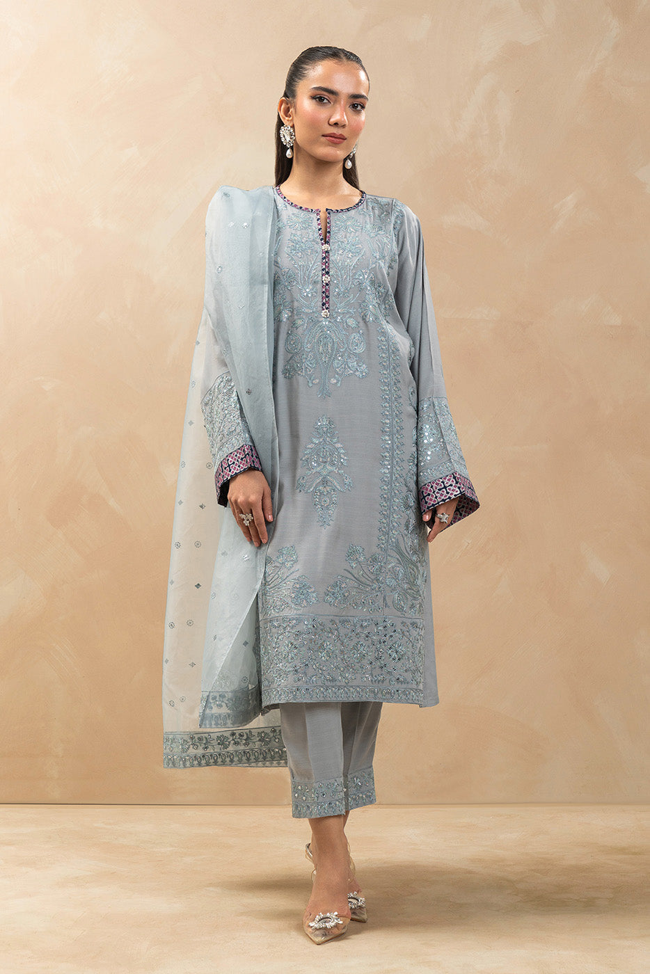 2 PIECE LUXURY RAW SILK SUIT (LUXURY-PRET)