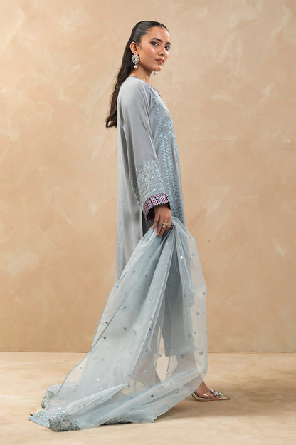 2 PIECE LUXURY RAW SILK SUIT (LUXURY-PRET)
