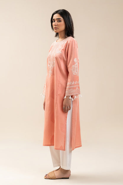 EMBROIDERED BROCHIA SHIRT (PRET)