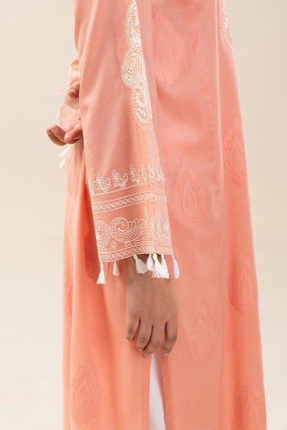 EMBROIDERED BROCHIA SHIRT (PRET)