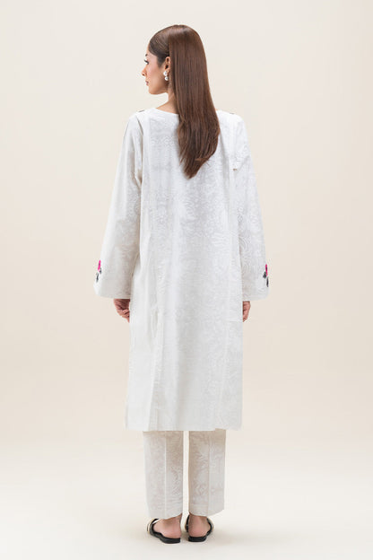2 PIECE EMBROIDERED LAWN SUIT (PRET)