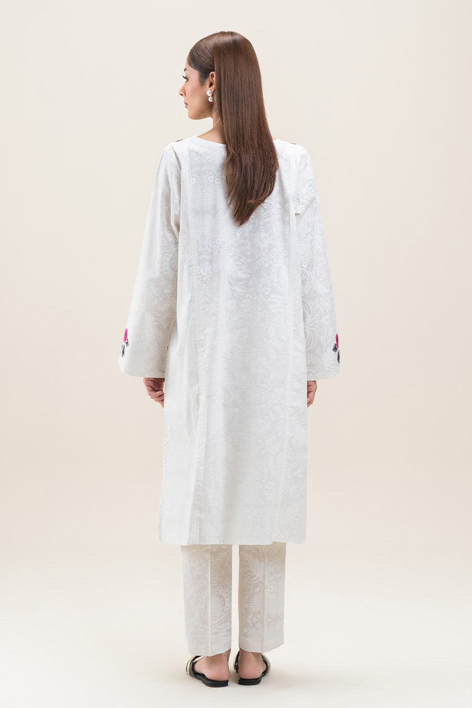 EMBROIDERED LAWN SHIRT (PRET)