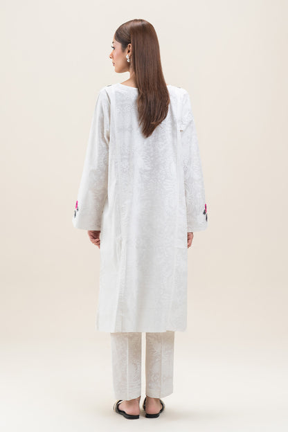 EMBROIDERED LAWN SHIRT (PRET)