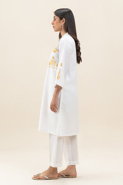 2 PIECE EMBROIDERED LAWN SUIT (PRET)