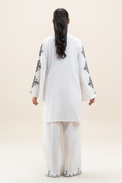 EMBROIDERED KARANDI SHIRT (PRET)