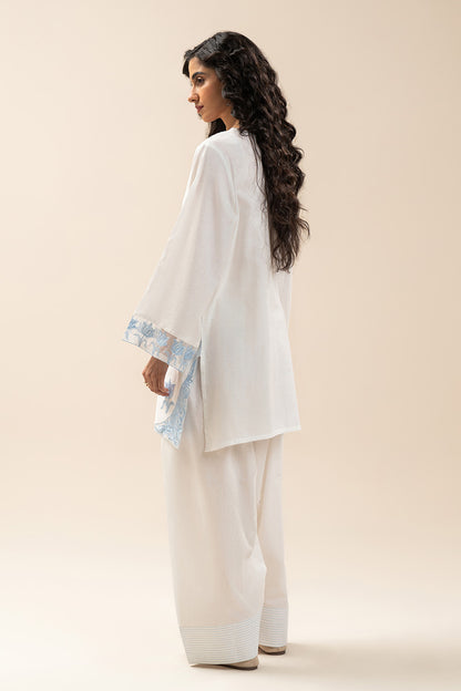 EMBROIDERED KARANDI TWIL SHIRT (PRET)