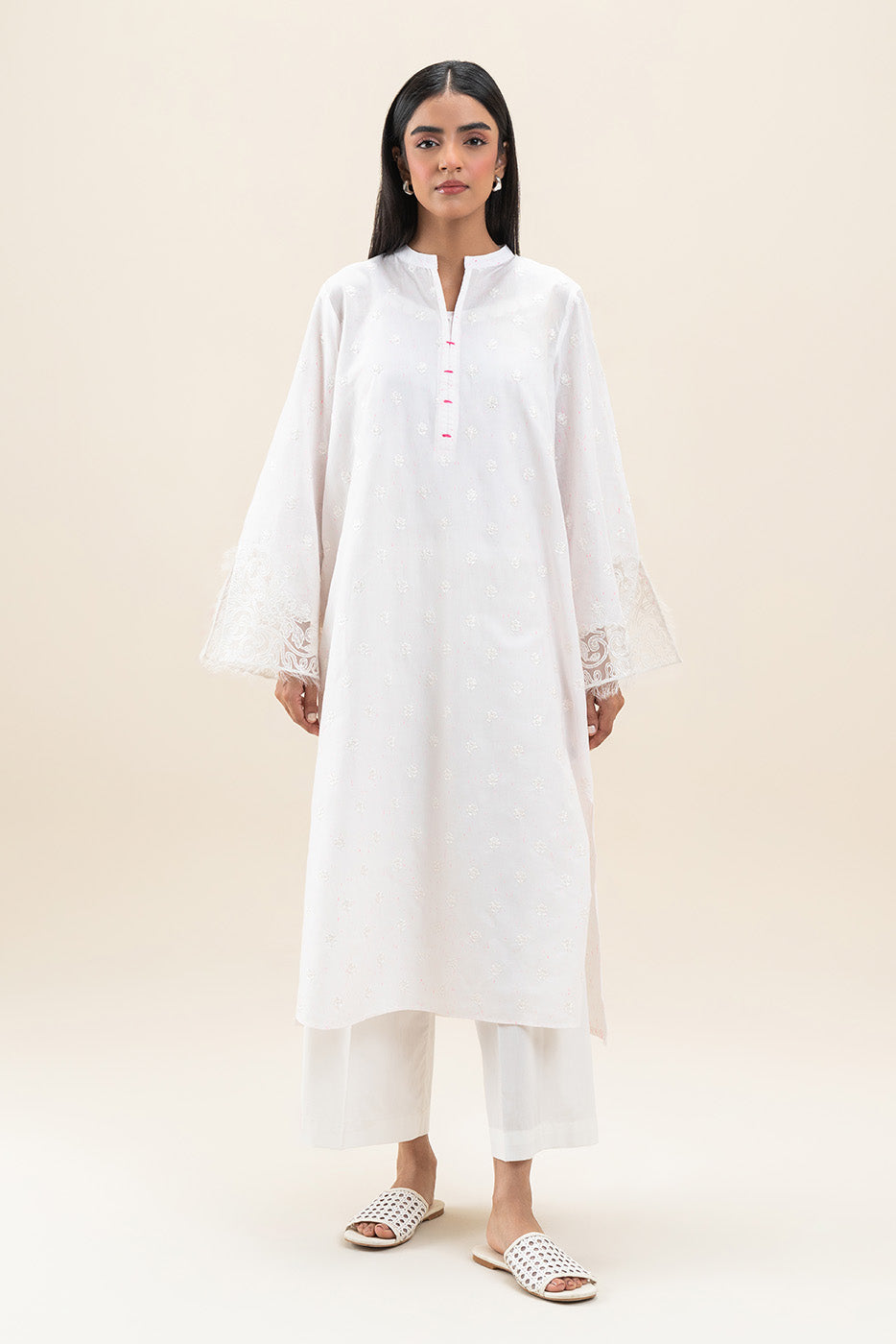 EMBROIDERED NEON NEPS SHIRT (PRET)