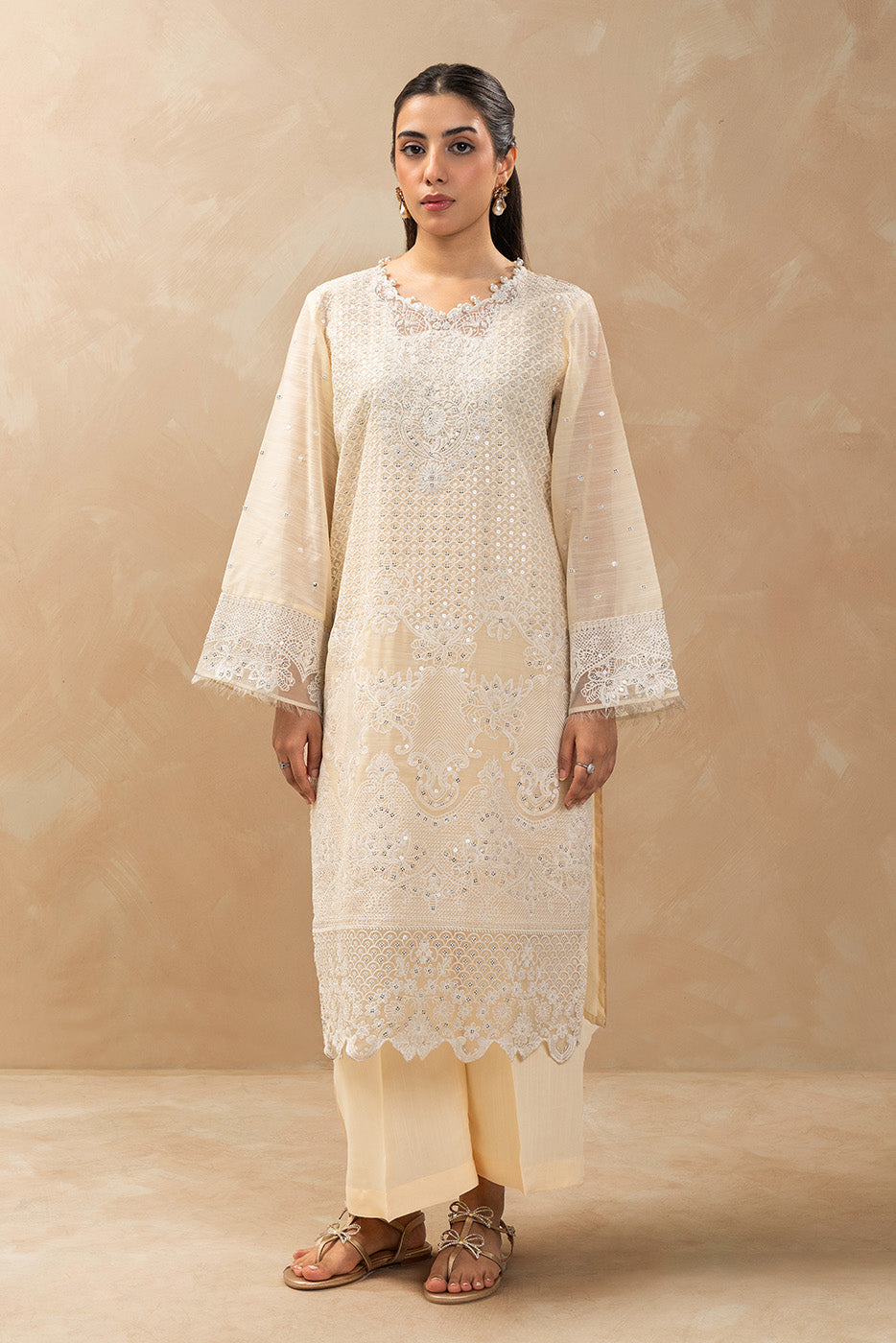 EMBROIDERED MONARK SHIRT (LUXURY-PRET)
