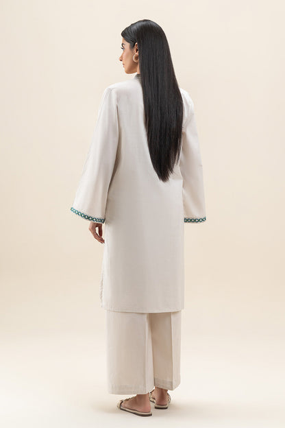2 PIECE EMBROIDERED LAWN SUIT (PRET)