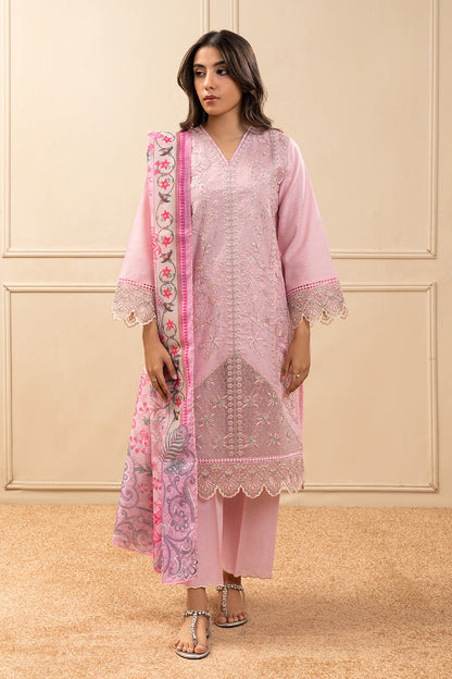 EMBROIDERED SPACE DYED SHIRT (PRET)