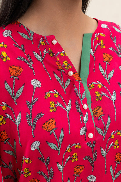 PRINTED LAWN SHIRT (PRET)
