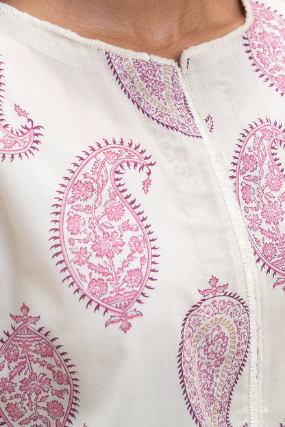 3 PIECE PRINTED LAWN SUIT-ETHNIC WHISPER (UNSTITCHED)