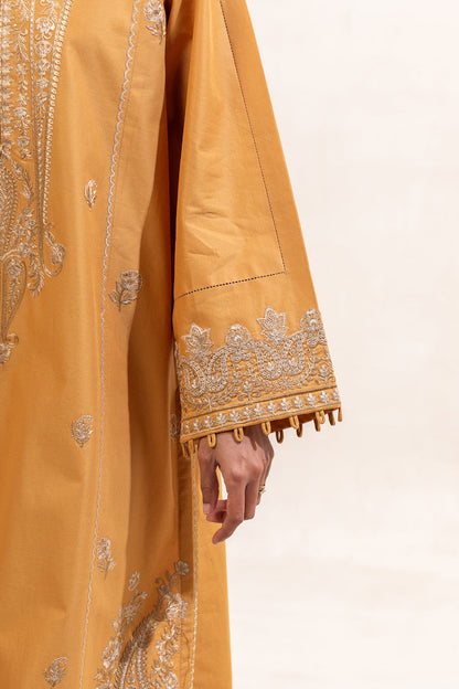 3 PIECE EMBROIDERED LAWN SUIT-AMBER GLAM (UNSTITCHED)