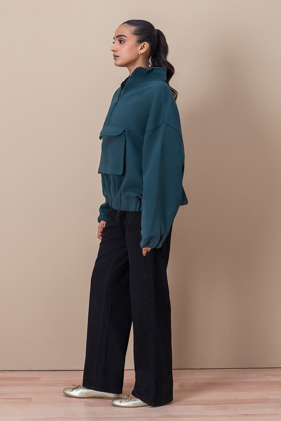 FLEECE HOODIE