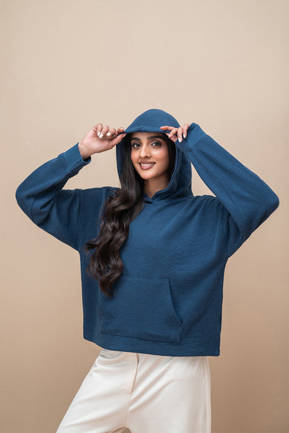 TEXTURED HOODIE