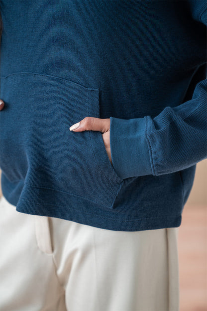 TEXTURED HOODIE