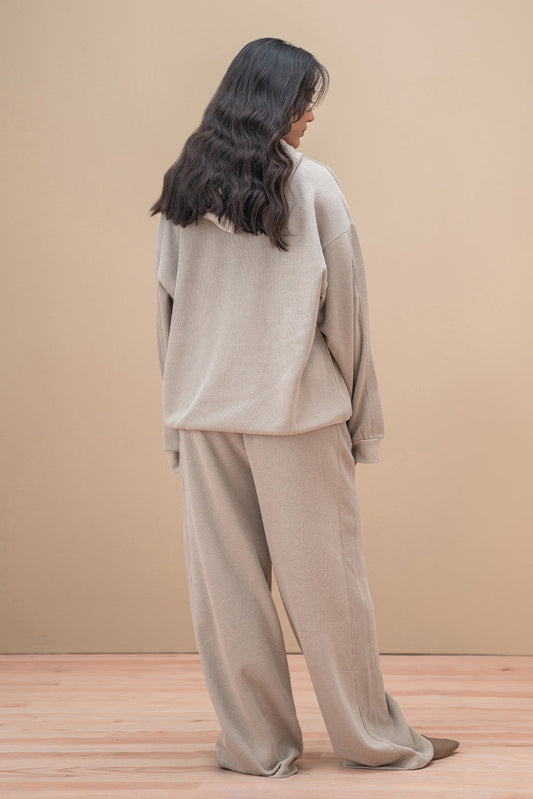 TEXTURED PANTS