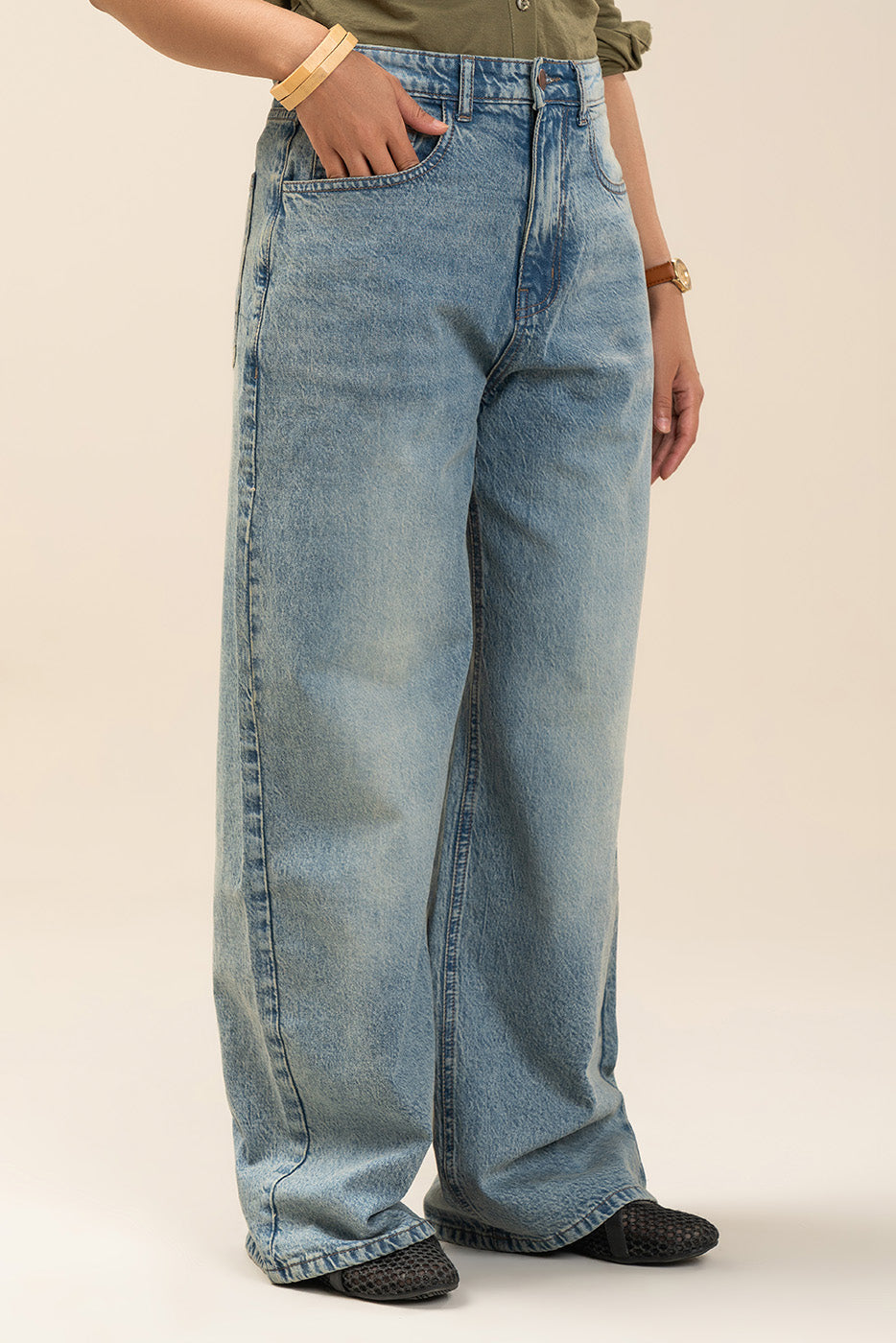 DENIM PANTS