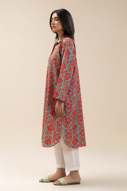 PRINTED CAMBRIC SHIRT (PRET)