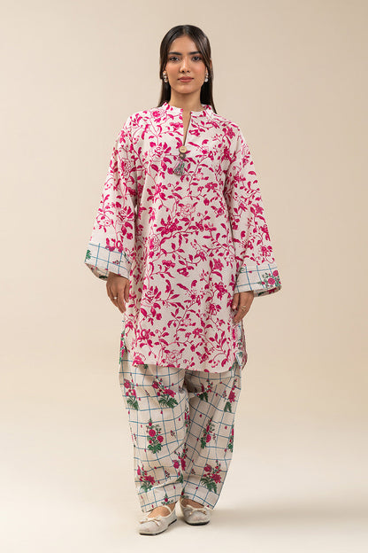 PRINTED KHADDAR SHIRT (PRET)