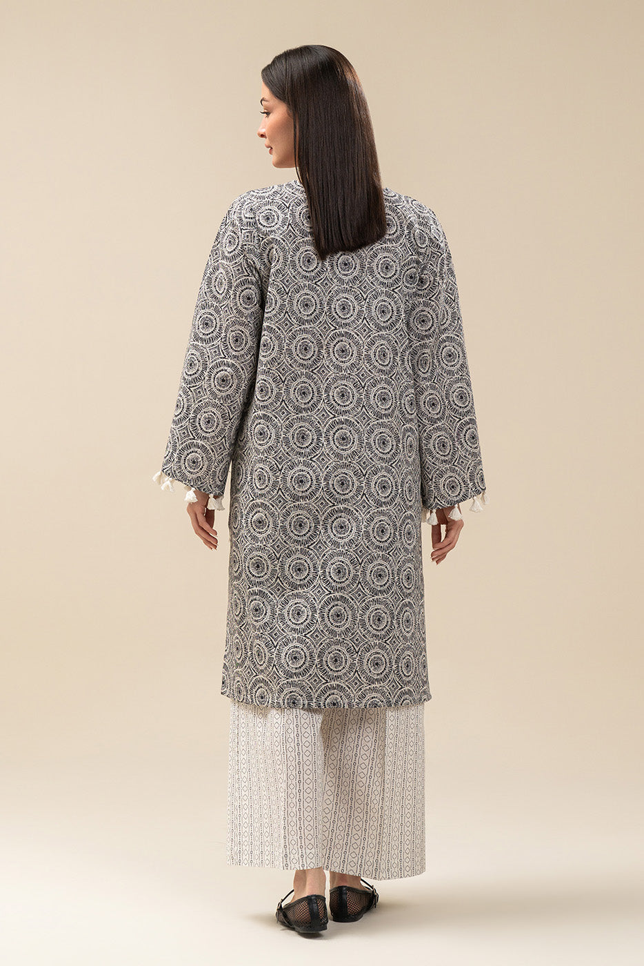 PRINTED KHADDAR SHIRT (PRET)