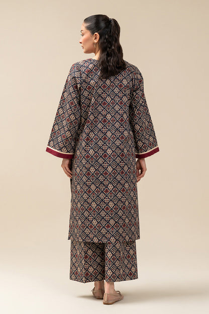 2 PIECE PRINTED CAMBRIC SUIT (PRET)