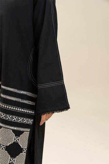 3 PIECE EMBROIDERED KHADDAR SUIT (PRET)