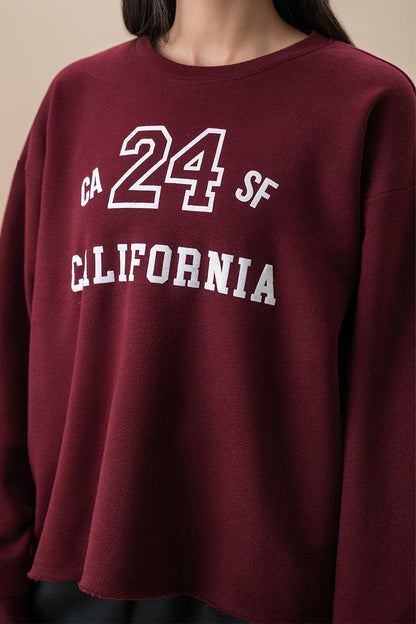 PRINTED SWEATSHIRT